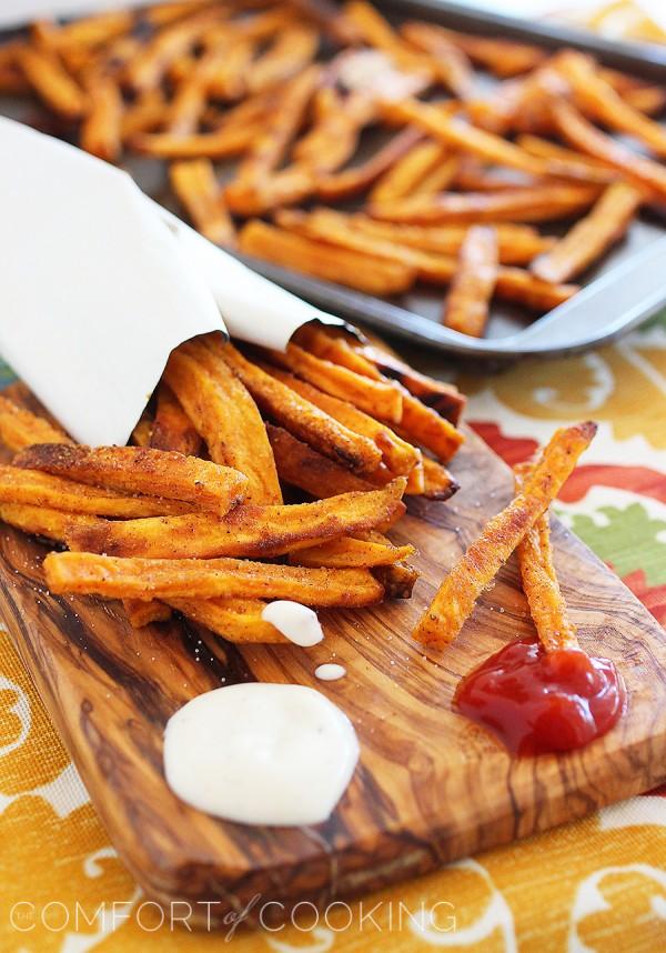 Perfect Crispy Sweet Potato Fries
