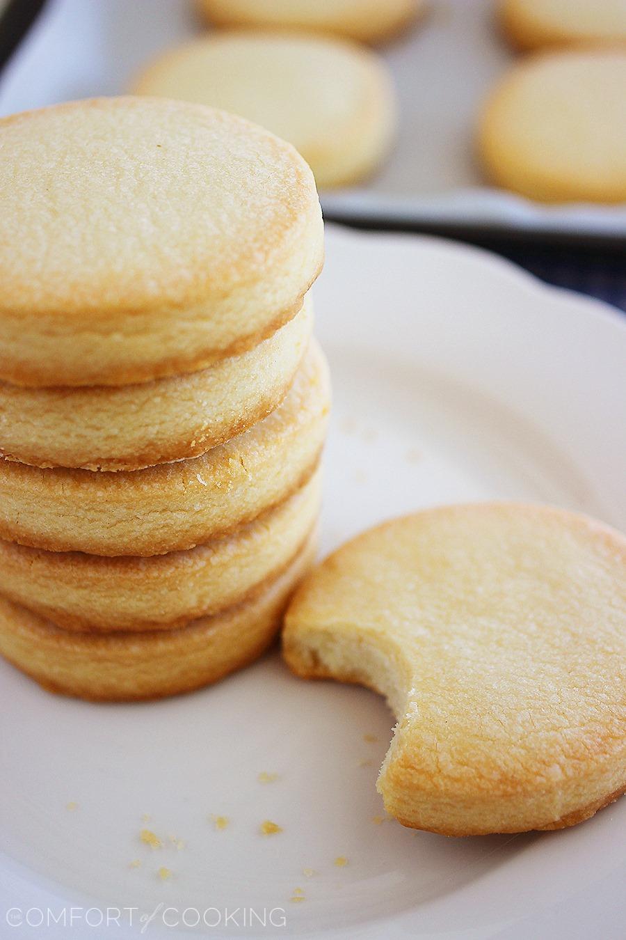 3-Ingredient Shortbread Cookies – The Comfort of Cooking