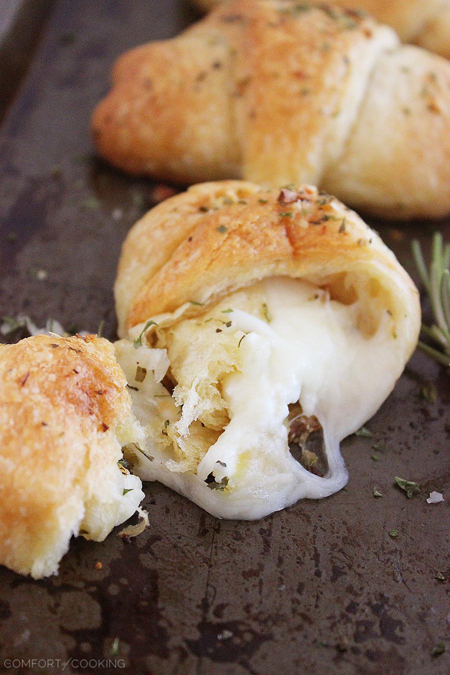 Cheesy Stuffed Garlic Butter C