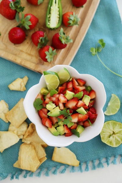 Strawberry Jalapeño Avocado Salsa – The Comfort of Cooking