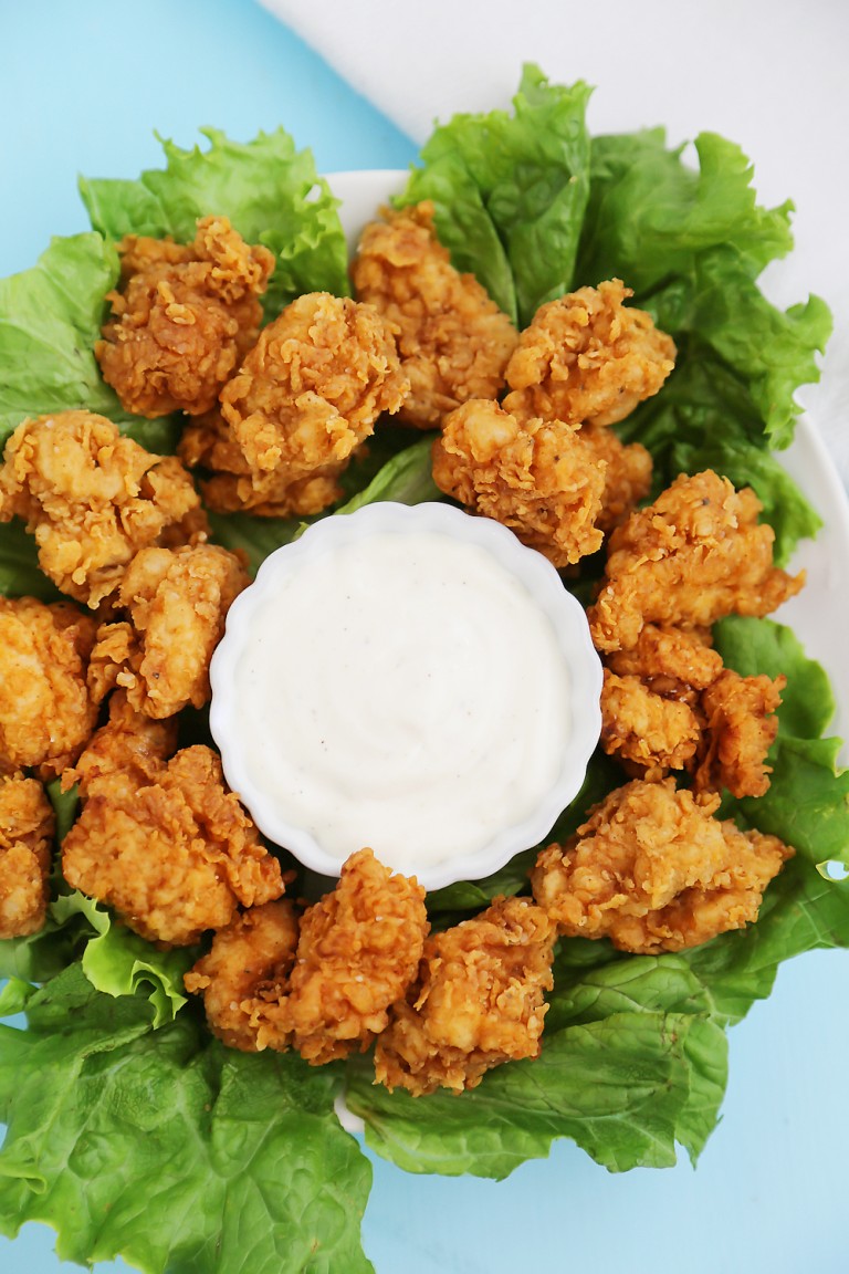 Crispy Buttermilk Popcorn Chicken – The Comfort of Cooking