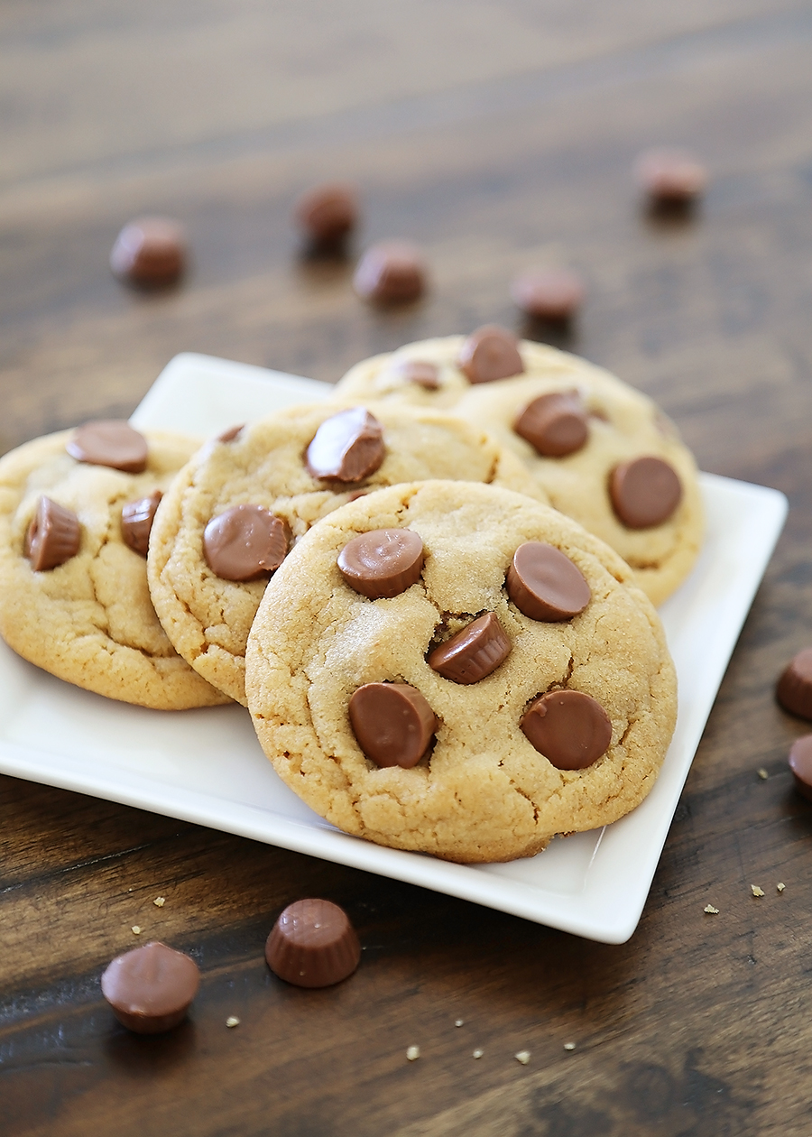 Soft Peanut Butter Cup Cookies – The Comfort of Cooking