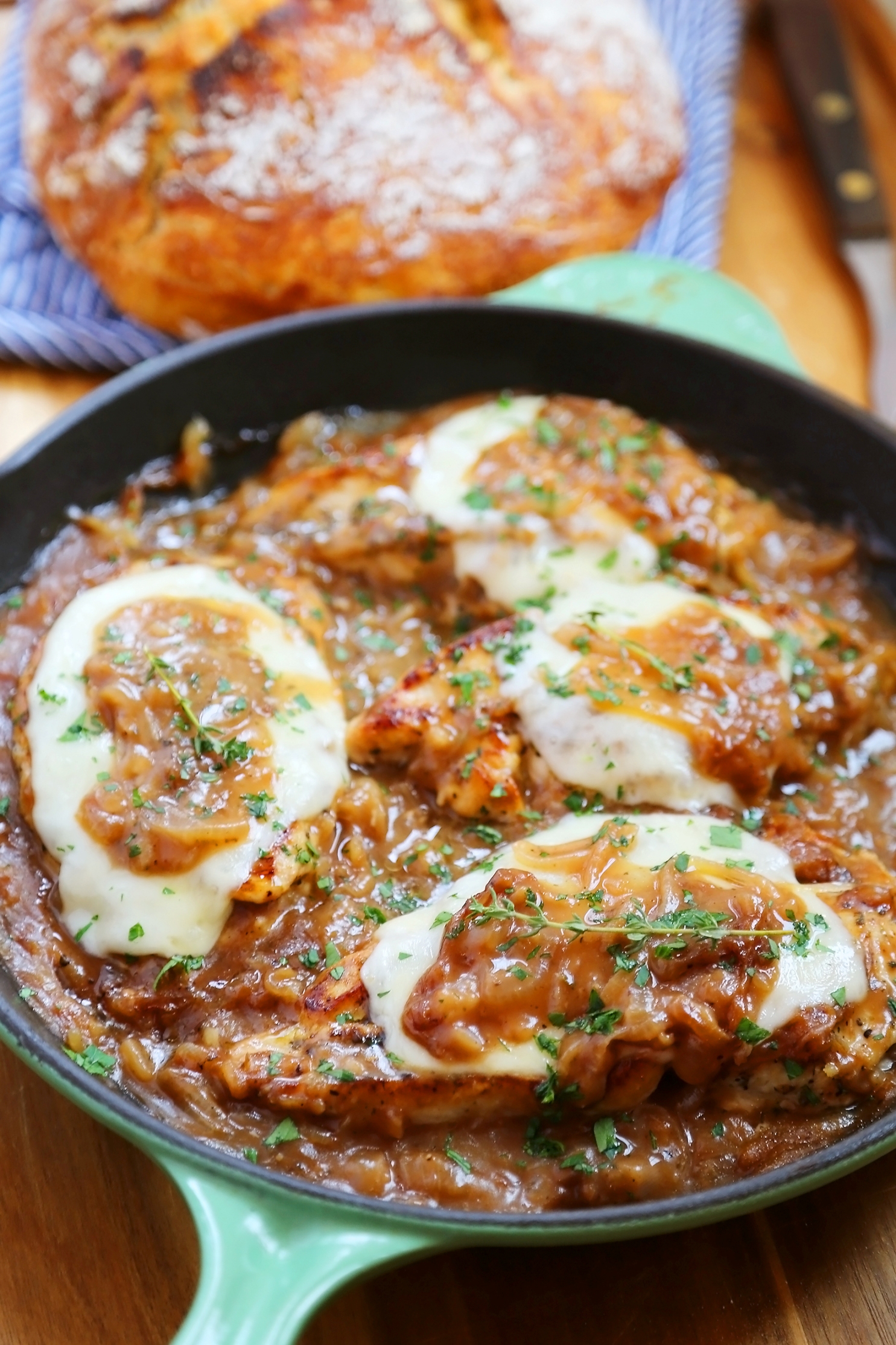 Skillet French Onion Chicken – The Comfort of Cooking