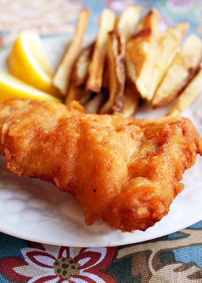 Beer Battered Fish and Chips – The Comfort of Cooking