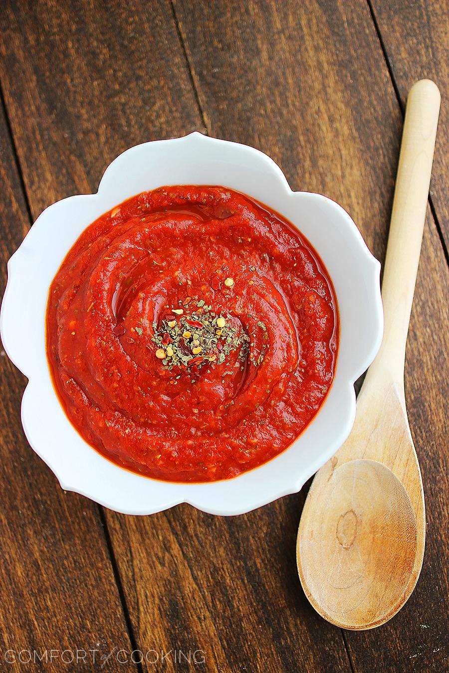 5-Minute Pizza Sauce – The Comfort of Cooking