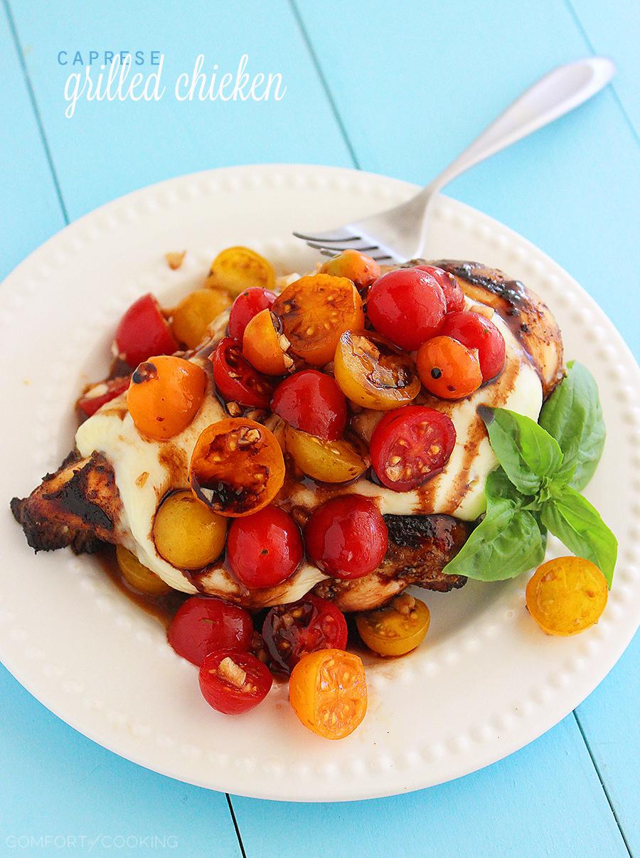 Caprese Grilled Chicken – The Comfort Of Cooking