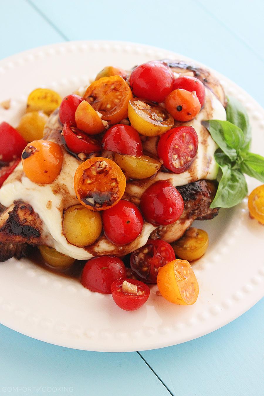 Caprese Grilled Chicken – The Comfort Of Cooking