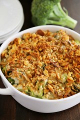 Broccoli Cheddar Gratin with Crispy Onions – The Comfort of Cooking