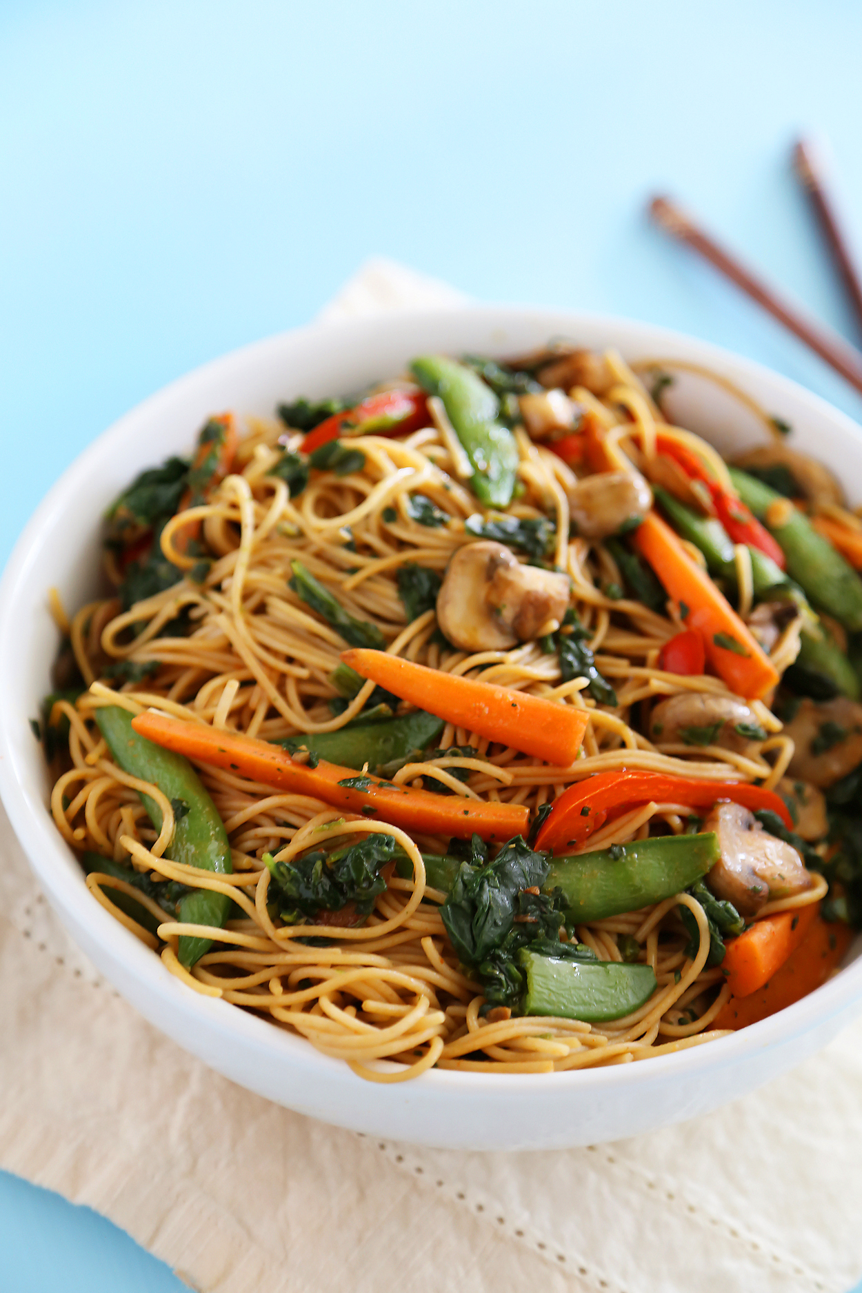 Easy Vegetable Lo Mein – The Comfort of Cooking