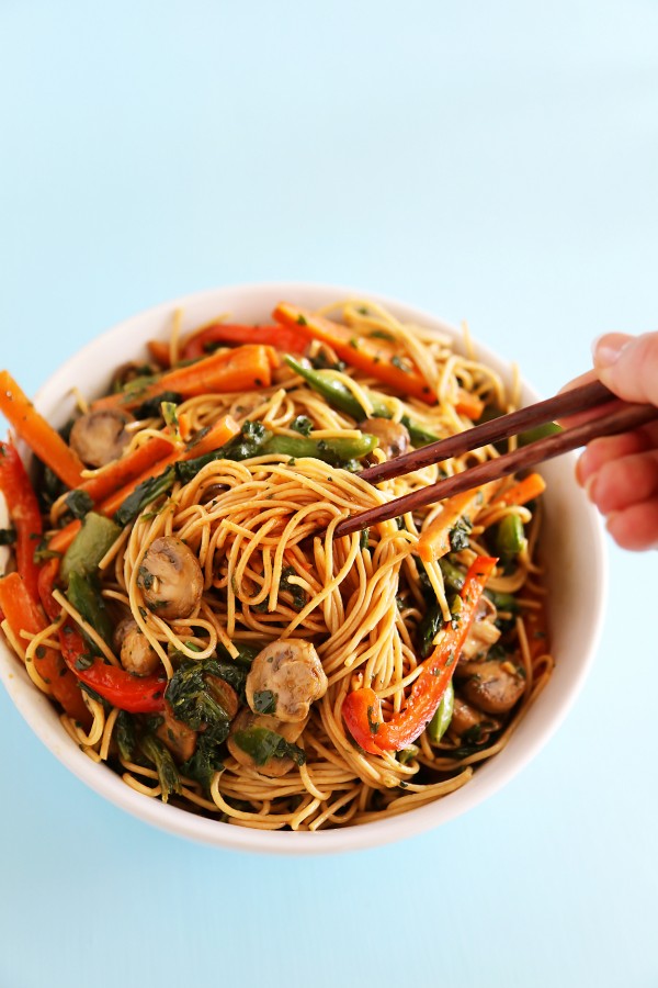 Easy Vegetable Lo Mein – The Comfort of Cooking