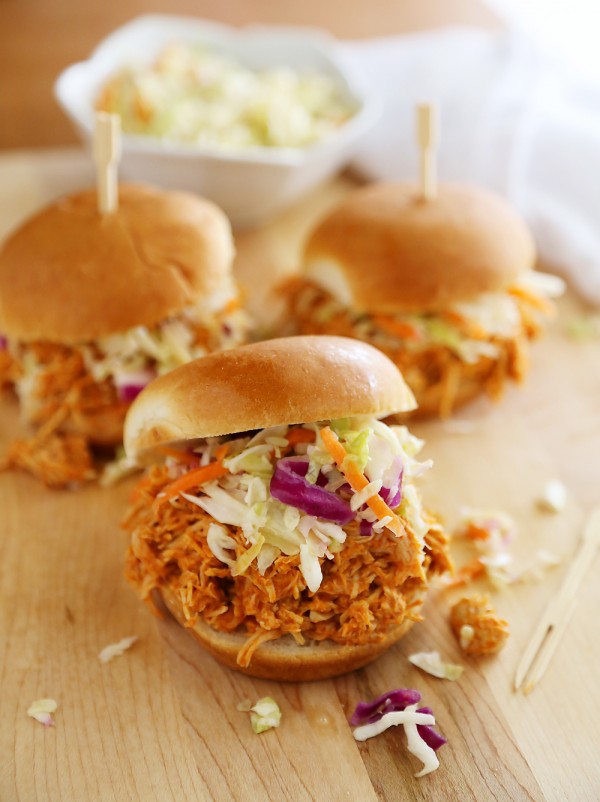 Slow Cooker Buffalo Chicken Sliders – The Comfort Of Cooking