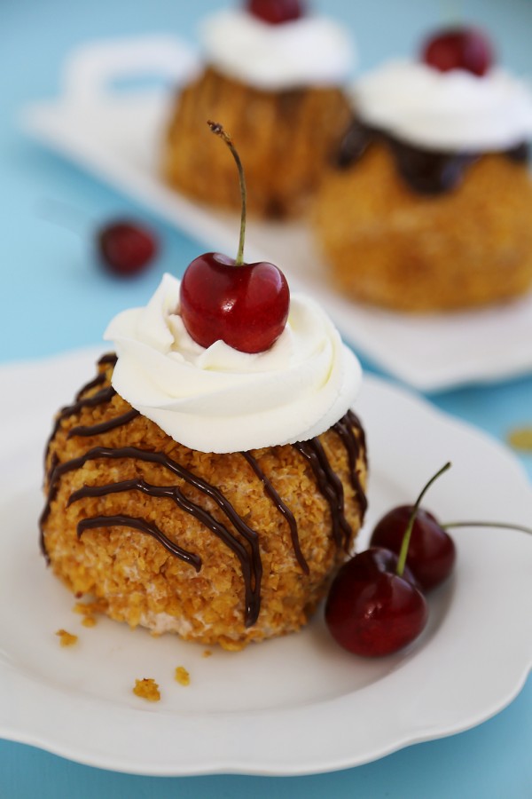 Easy Mexican Fried Ice Cream The Comfort of Cooking