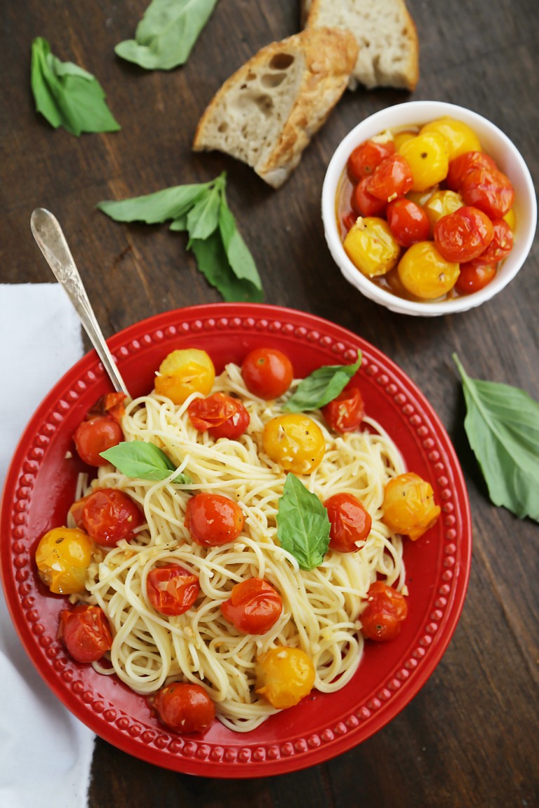 Garlic Roasted Cherry Tomatoes – The Comfort of Cooking