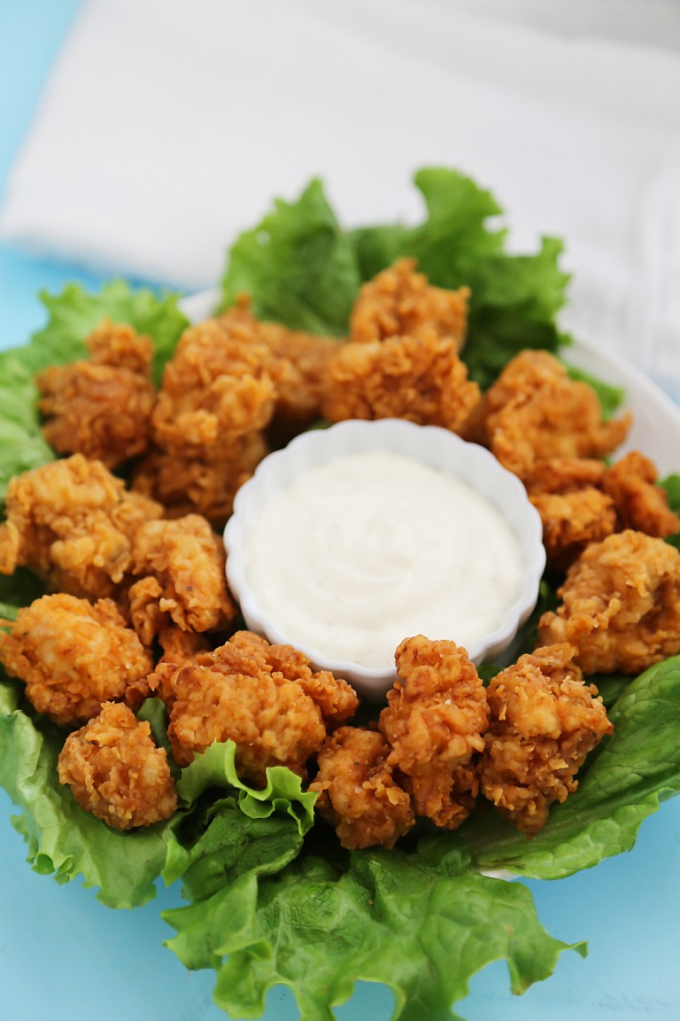 Crispy Buttermilk Popcorn Chicken The Comfort of Cooking