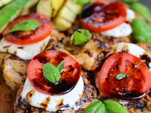 Grilled Caprese Chicken And Summer Squash The Comfort Of Cooking