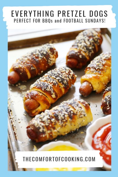 Easy Everything Pretzel Dogs – The Comfort of Cooking