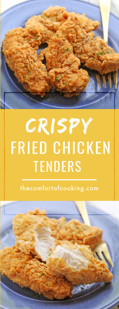 Crispy Fried Chicken Tenders – The Comfort of Cooking