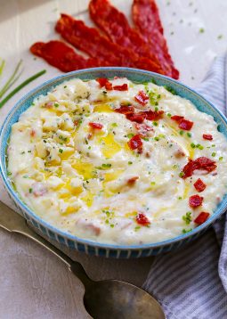 Creamy Mashed Potatoes With Bacon And Gorgonzola – The Comfort Of Cooking